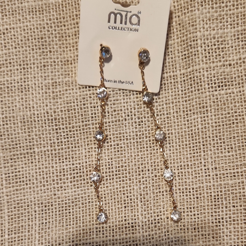 🔥3 For 10🔥 MIA Collection Gold and Silver Dangle Earrings